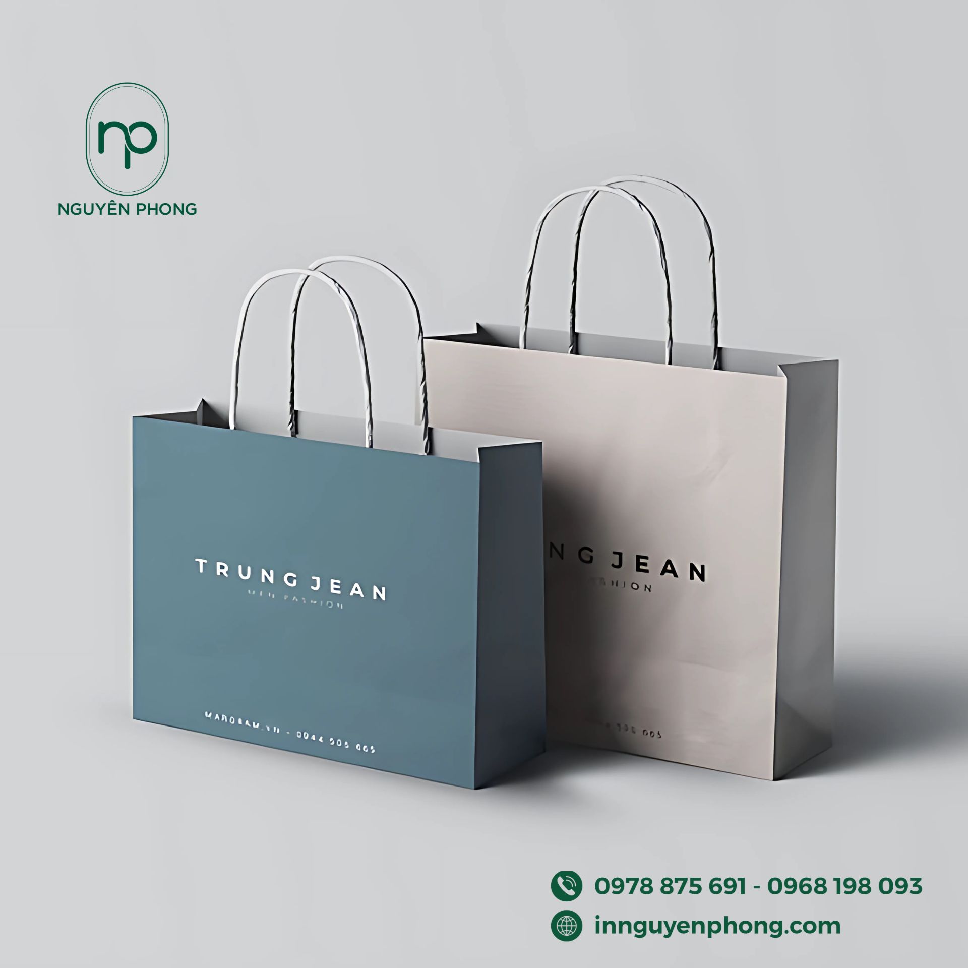 Mẫu túi giấy đựng mỹ phẩm